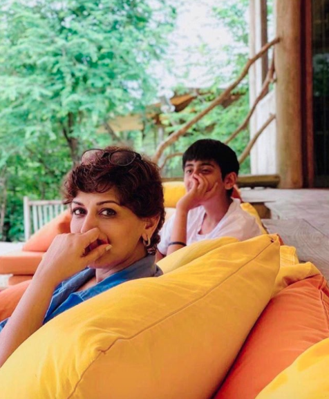 Sonali Bendre and Ranveer Behl